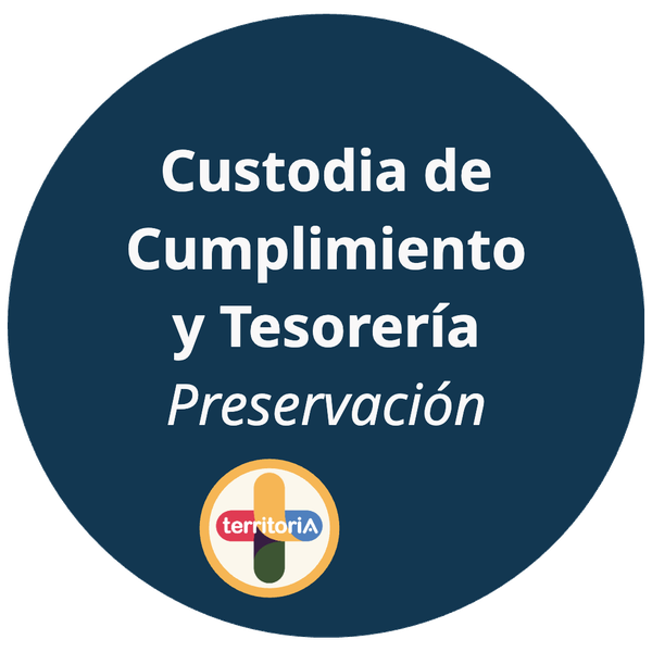 Ícono de la Custodia de Cumplimiento y Tesorería